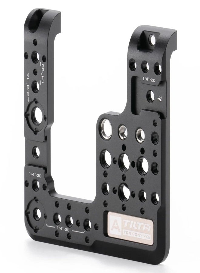 Tilta Side Mounting Plate Compatible with Sony FX6 Cage | Mount via Cold Shoe, 1/4"-20 and 3/8"-16 | Modular Design | Lightweight | Includes Camerra Index Tags - Image 2